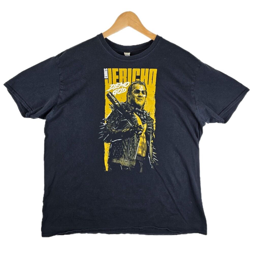 Chris Jericho Demo God Shirt Size XXL Wrestling Tee AEW WWE WWF Vintage Style